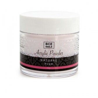 Acrylpoeder BCE Natural Pink 25gr