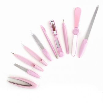 Manicure set compleet 10-delig