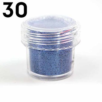 Diverse soorten nagelglitters en flakes 2 gram blauw