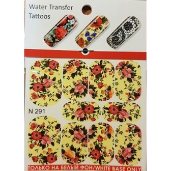 Water tranfer tattoos- Water stickers 