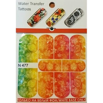 Water tranfer tattoos- Water stickers 