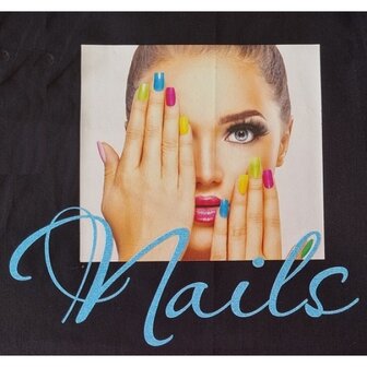 T-shirt met afbeelding Nails Nr.02