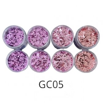 Nail Art Glitter Combinatie - GC29