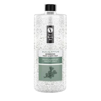 Sara Beauty Spa Refreshing Bath &amp; Foot Salt Eucalyptus 1320gr