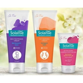 Solanie So Fine Vetverbrandende Massage Cr&egrave;me - 250ml