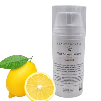 Beaut&eacute; Royale Voet/Beenbalsem Citrus 100ml