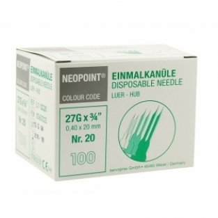 neo neopoint-naalden-Disposable-naaldjes-gersten korrels-100 stuks