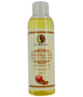 Massage olie appel &amp; Cinnamon (argan) 250ml