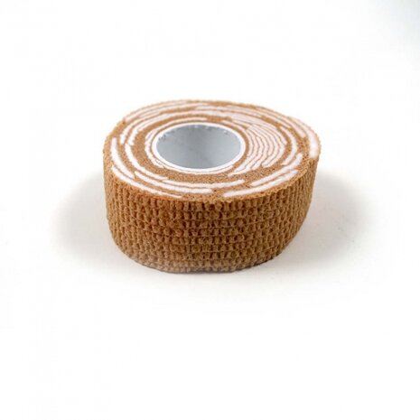 Bandage met removerdoekje bruin creme