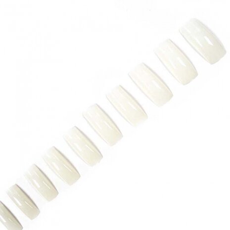 Nailtips 500st: White French wit