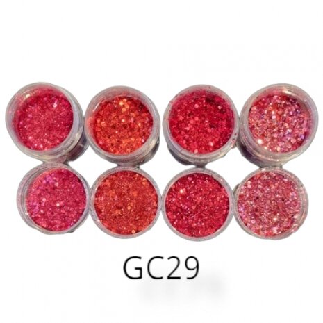 Nail Art Glitter Combinatie - GC29