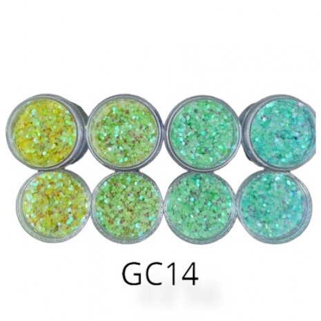 Nail Art Glitter Combinatie - GC29