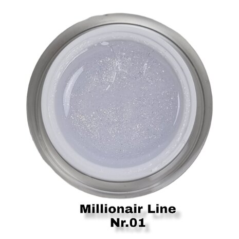 UV Gel BCE Nails - Millionair Line Nr. 01 15ml