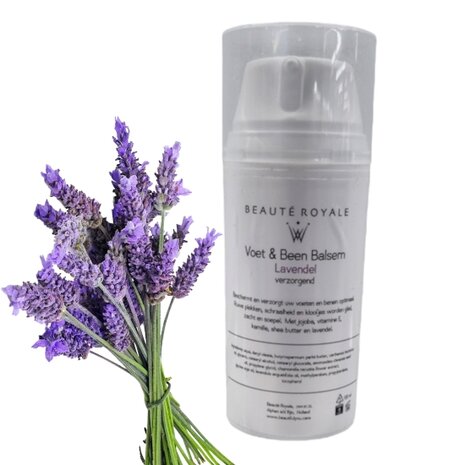 Beauté Royale Voet/Beenbalsem Lavendel 100ml