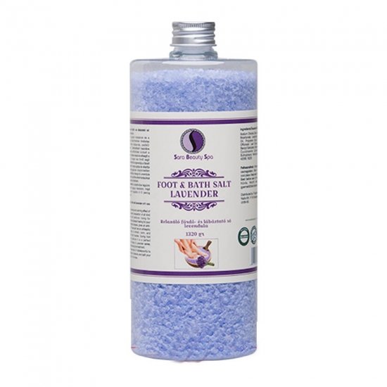 Sara Beauty Spa Relaxing Bath&Foot Salt with Lavender 1320gr