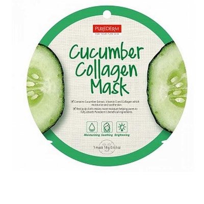Cucumber Collageen vliesmasker Purederm