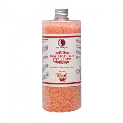 Sara Beauty Spa Bath&Foot Salt with Strawberry 1320gr