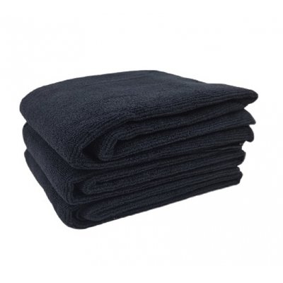Microvezel handdoeken 70 x 40cm Zwart