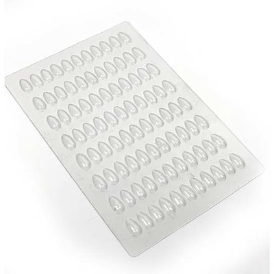 Kleurenkaart nagels 24 cm bij 16,5 cm, flexibel plastic
