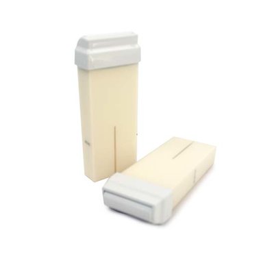 100ml harspatroon White Wax met vaste brede roller