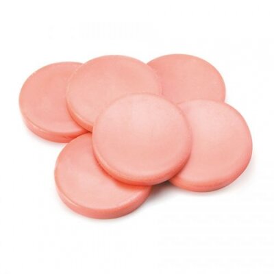 Harsschijven in zak 1kg: Pink Titanium