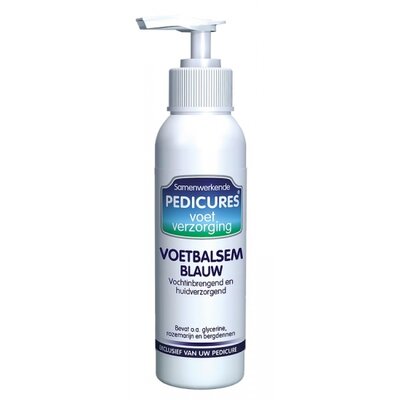 Samenwerkende Pedicures Voetbalsem Blauw 150ml