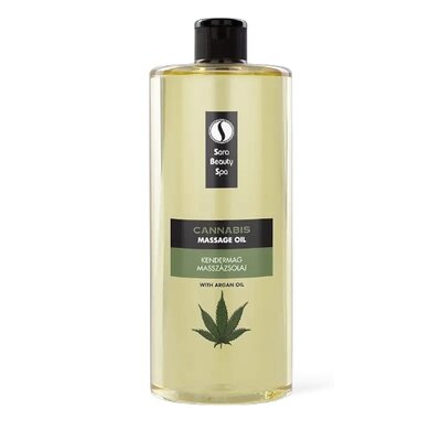 Sara Beauty Spa Massage Olie Cannabis (Argan) 1000ml