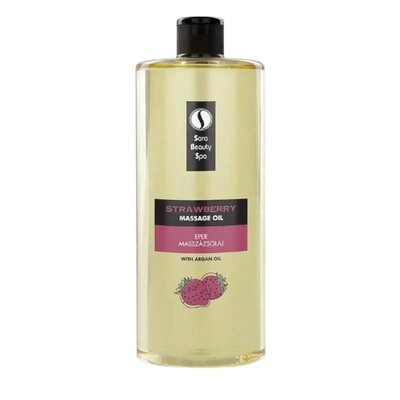 Sara Beauty Spa Massage olie Strawberry (argan) 1000ml