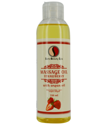 Massage olie Strawberry (argan) 250ml