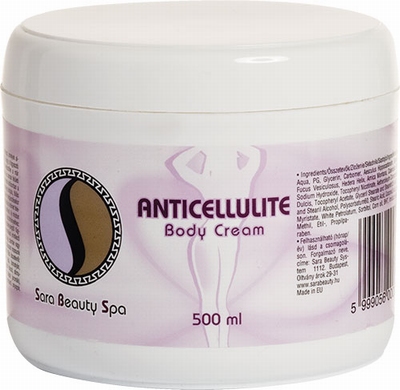 Anticellulite body cream 500 ml